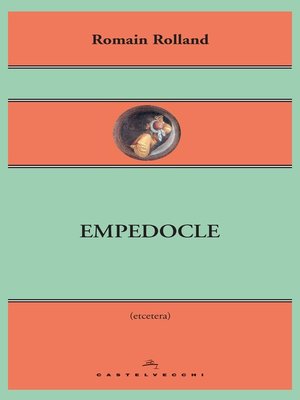 cover image of Empedocle